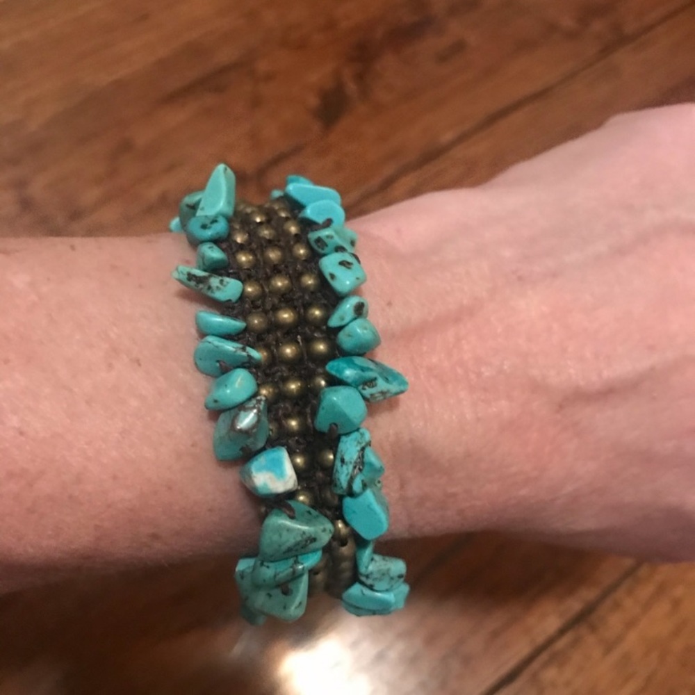 turquoise bracelet